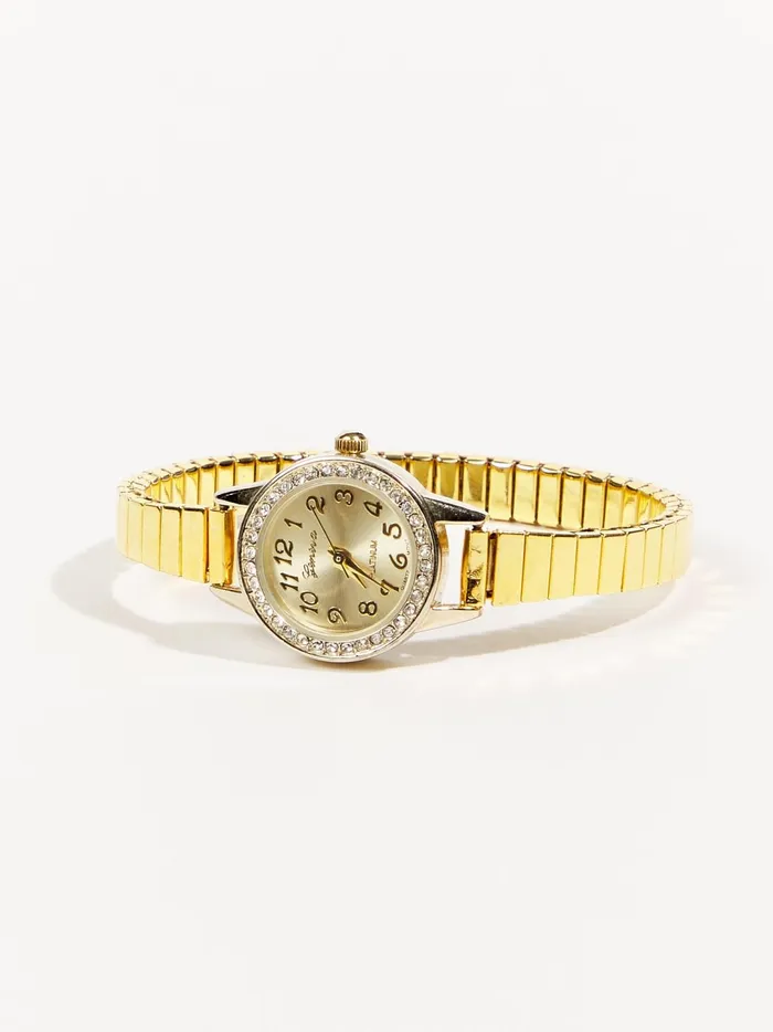 Women Crystal Stretch Watch Gold Altar039d State Jewelry