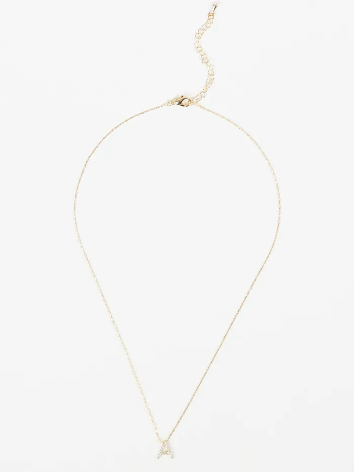 Women Dainty Monogram Necklace 8211 A Gold Altar039d State Jewelry
