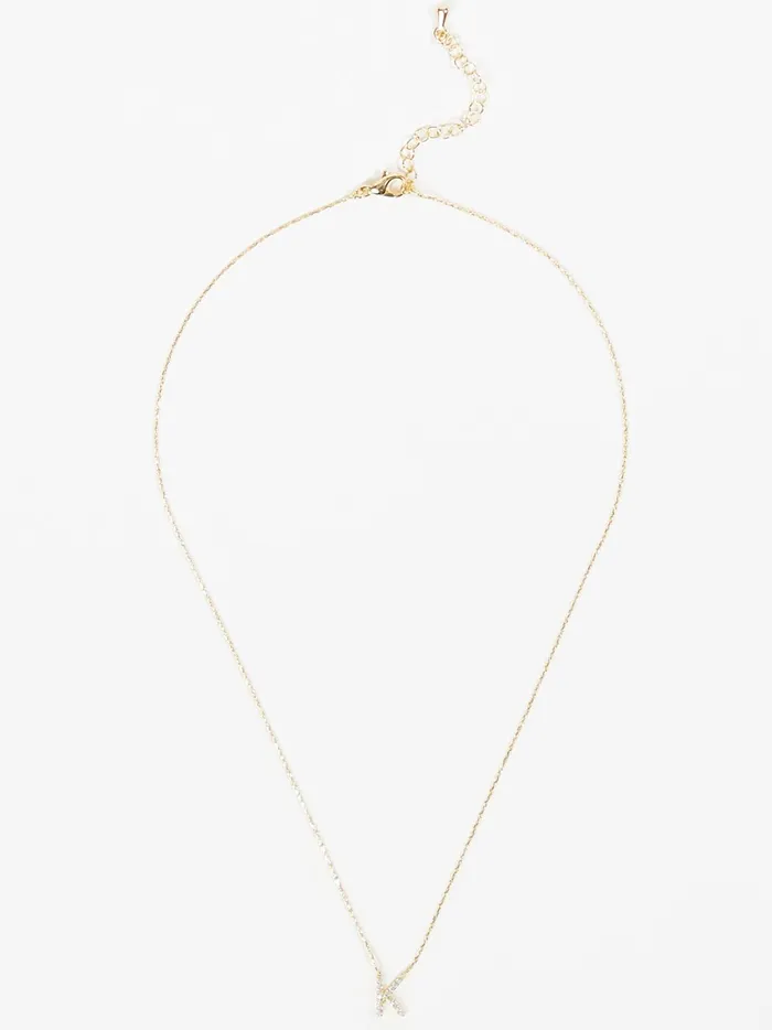 Women Dainty Monogram Necklace 8211 K Gold Altar039d State Jewelry