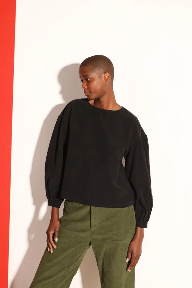 Women Dalton Top Black LF Markey Tops