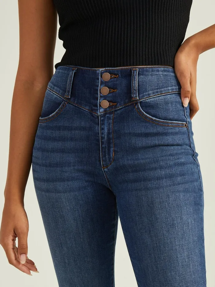 Women Danielle Flare Jeans Darkwash Altar039d State Jeans