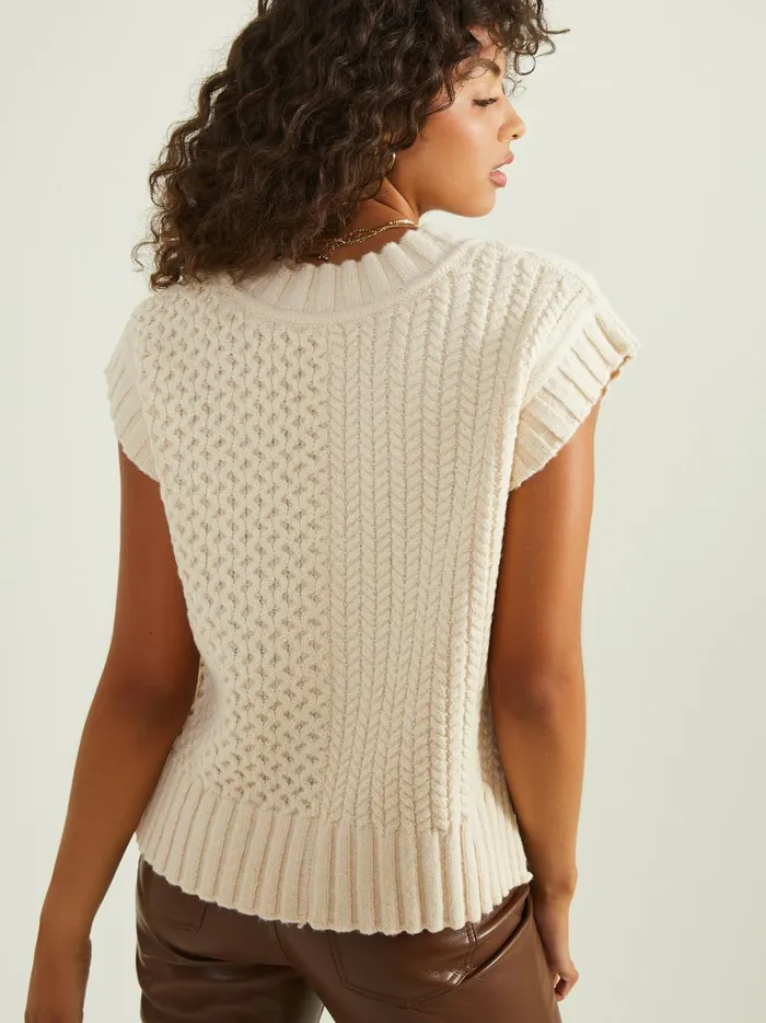Women Daphne Oversized Sweater Vest Tofu Altar039d State Sweaters