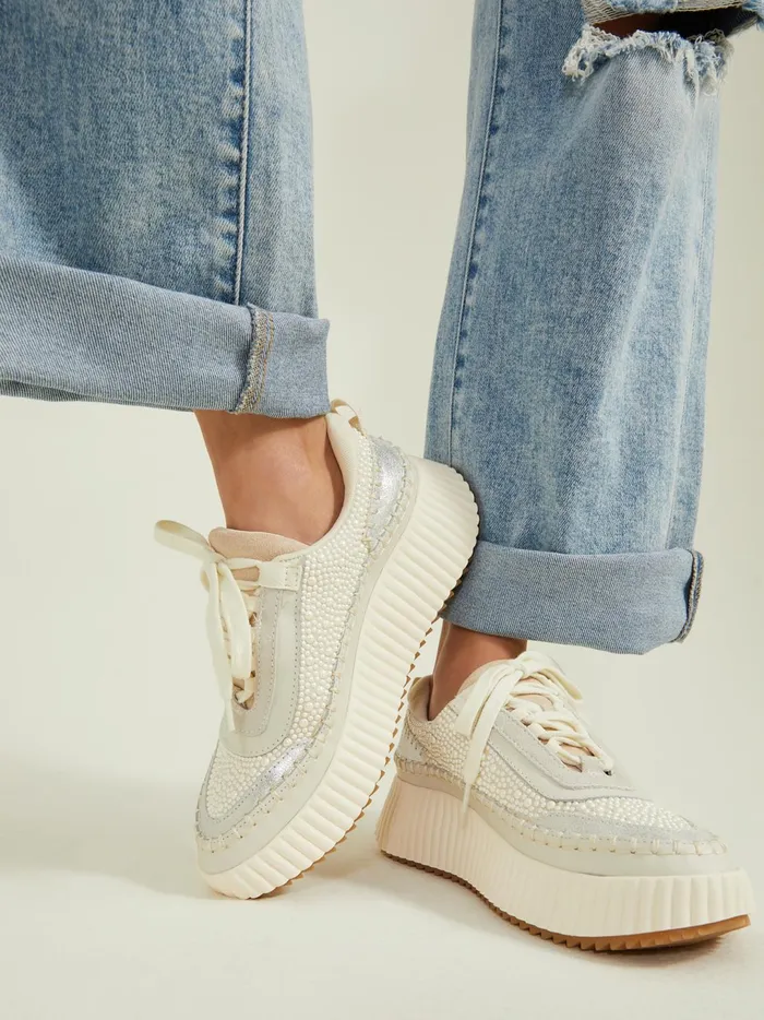Women Dolen Pearl Sneakers By Dolce Vita Vanilla Altar039d State Sneakers