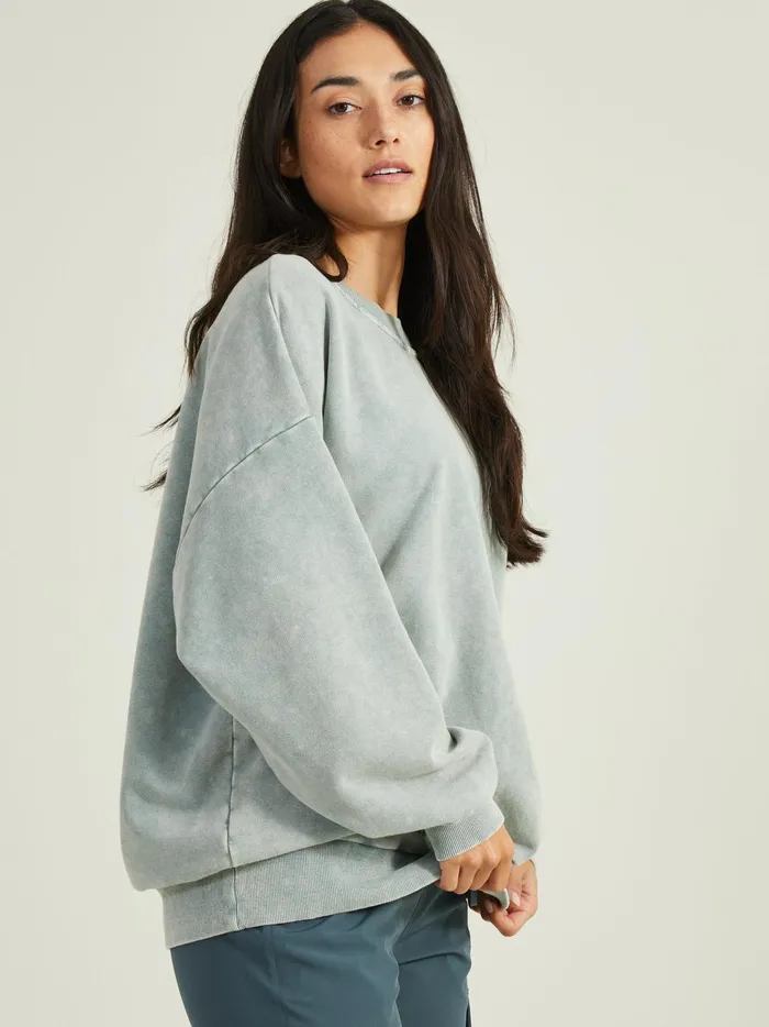 Women Drift Away Pullover Sage Altar039d State Activewear