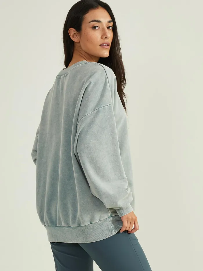 Women Drift Away Pullover Sage Altar039d State Activewear