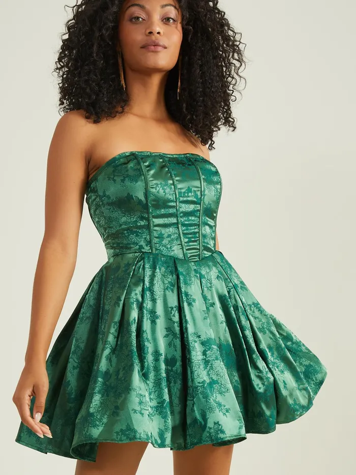 Women Ellen Corset Mini Dress Hunter Altar039d State Special Occasion
