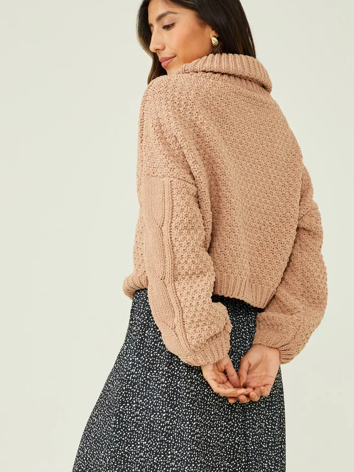 Women Emmeline Chenille Sweater Taupe Altar039d State Sweaters