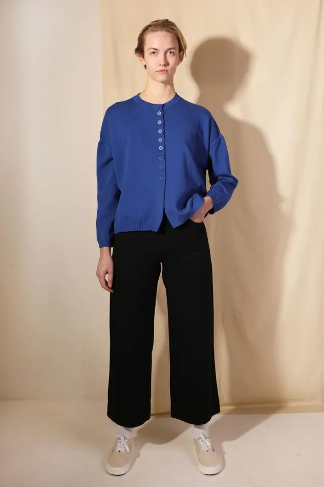 Women Eno Knit Cobalt LF Markey Knitwear