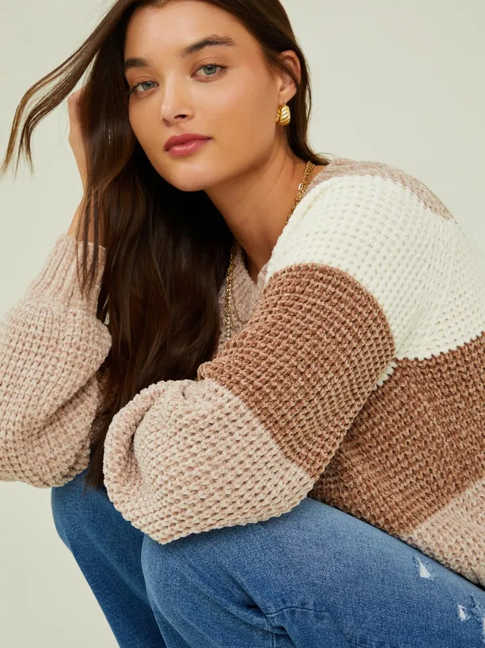 Women Ensley Tonal Chenille Sweater Mushroom Altar039d State Sweaters