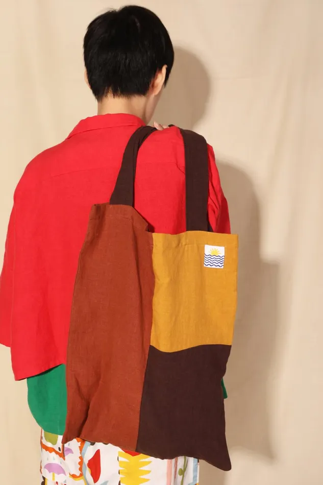 Women Evan Bag Ochre Multi LF Markey Bags