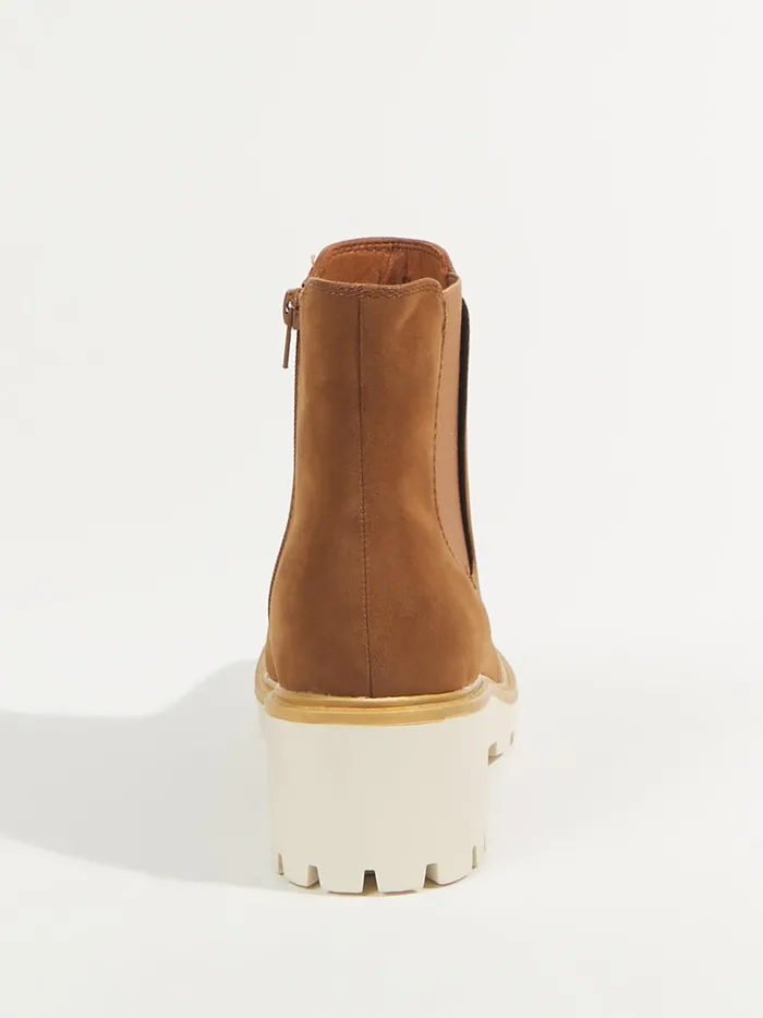 Women Ezri Wedged Boots Cognac Altar039d State Boots Booties
