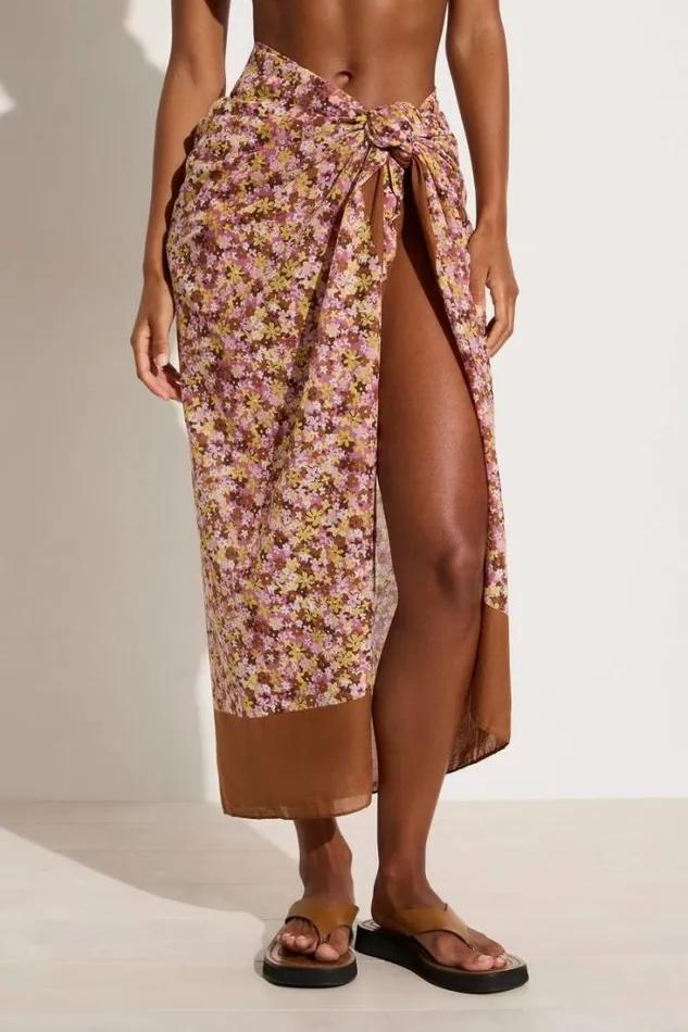 Women Faithfull The Brand Accessories Playa Scarf Cala Nika Floral Exclusive 8211 Final Sale