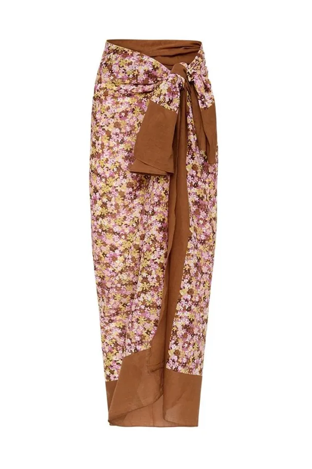 Women Faithfull The Brand Accessories Playa Scarf Cala Nika Floral Exclusive 8211 Final Sale