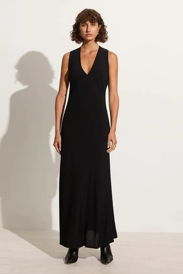 Women Faithfull The Brand Dresses Bernadette Dress Black