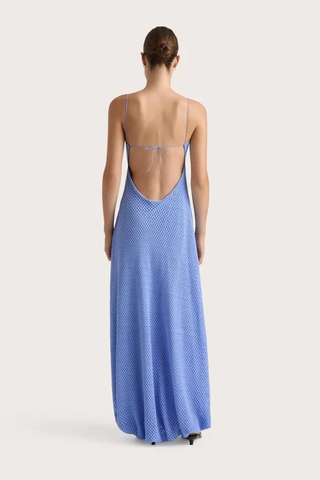 Women Faithfull The Brand Dresses Ciele Maxi Dress Azalea Mid Blue
