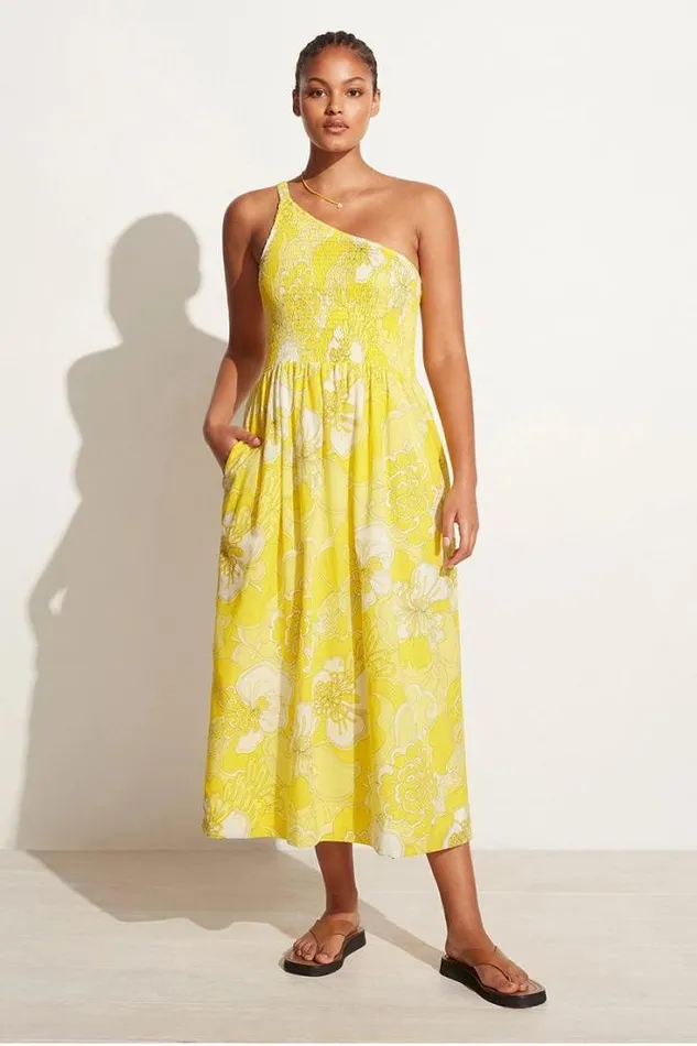 Women Faithfull The Brand Dresses Khalani Midi Dress La Frana Floral Print 8211 Final Sale Women Faithfull The Brand Dresses Khalani Midi Dress La Frana Floral Print 8211 Final Sale
