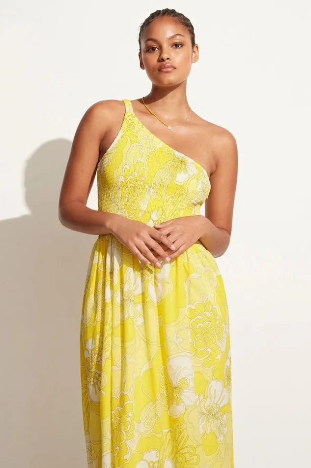 Women Faithfull The Brand Dresses Khalani Midi Dress La Frana Floral Print 8211 Final Sale