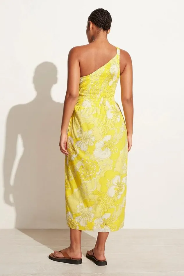 Women Faithfull The Brand Dresses Khalani Midi Dress La Frana Floral Print 8211 Final Sale