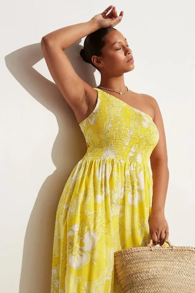 Women Faithfull The Brand Dresses Khalani Midi Dress La Frana Floral Print 8211 Final Sale