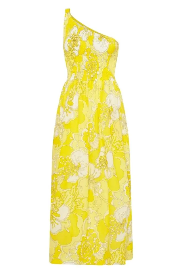 Women Faithfull The Brand Dresses Khalani Midi Dress La Frana Floral Print 8211 Final Sale