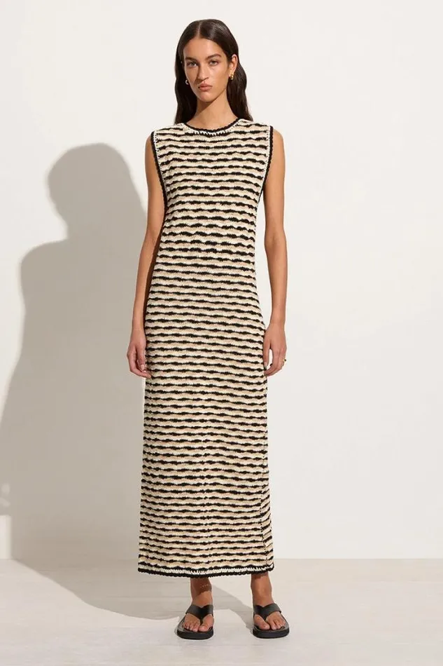 Women Faithfull The Brand Dresses La Lune Handmade Crochet Dress Novara