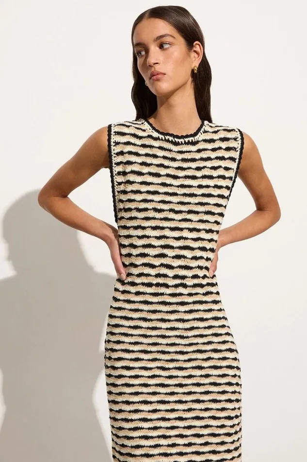 Women Faithfull The Brand Dresses La Lune Handmade Crochet Dress Novara