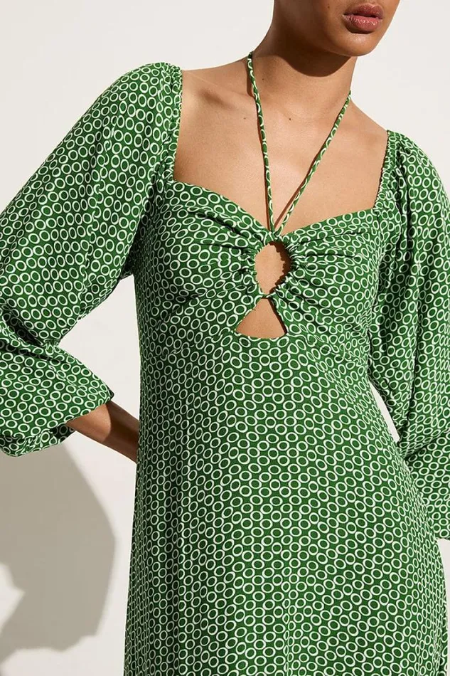 Women Faithfull The Brand Dresses Loures Maxi Dress Azulejo