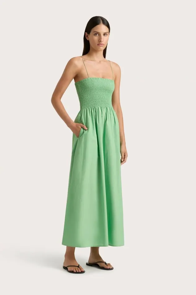 Women Faithfull The Brand Dresses Tergu Maxi Dress Apple