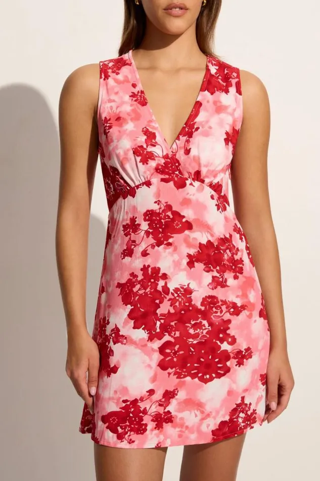 Women Faithfull The Brand Mini Dresses Nadja Mini Dress Rosella Floral
