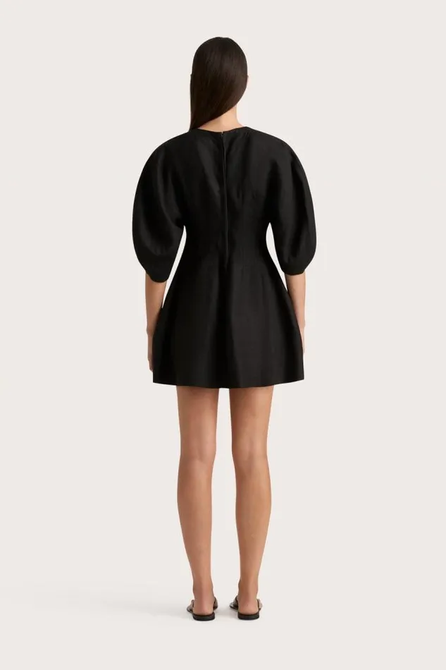 Women Faithfull The Brand Mini Dresses Soleil Mini Dress Black