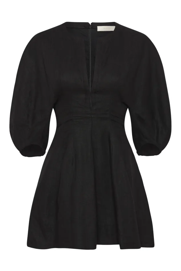 Women Faithfull The Brand Mini Dresses Soleil Mini Dress Black