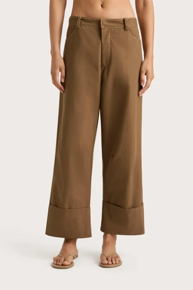 Women Faithfull The Brand Pants Cassis Pant Umber
