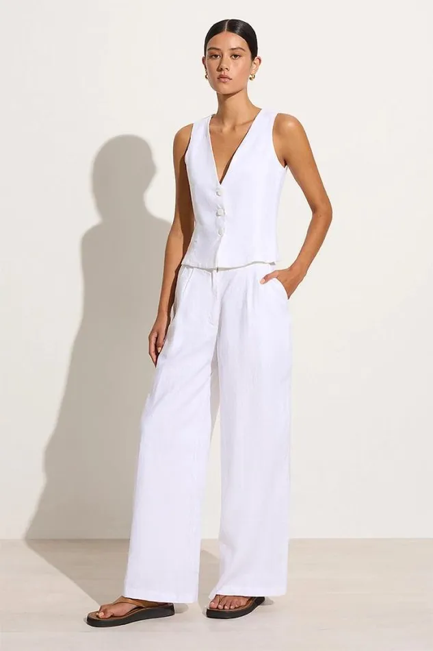 Women Faithfull The Brand Pants Circa Pants White 8211 Final Sale