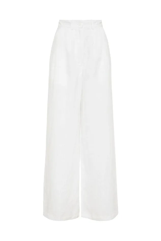 Women Faithfull The Brand Pants Circa Pants White 8211 Final Sale