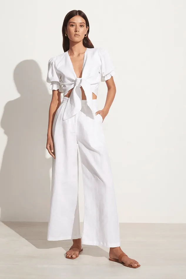 Women Faithfull The Brand Pants Circa Pants White 8211 Final Sale