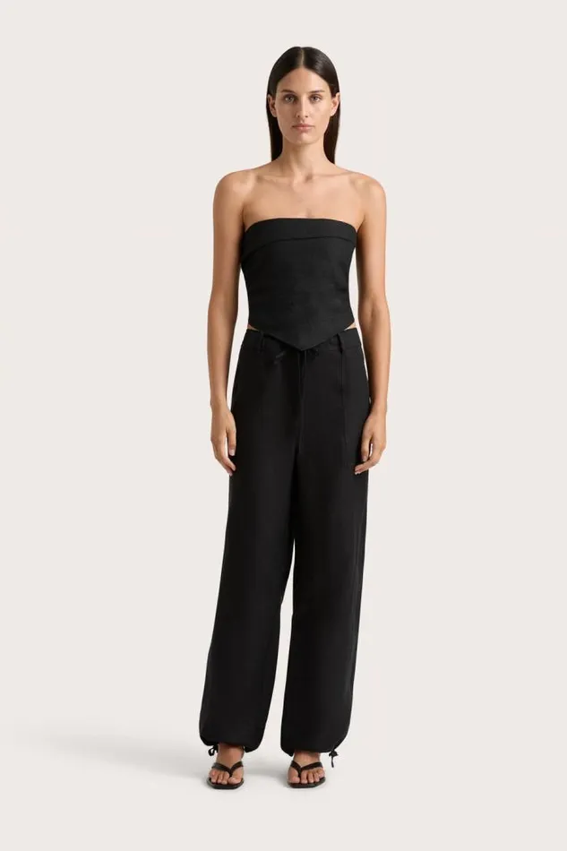 Women Faithfull The Brand Pants Geriba Pant Black