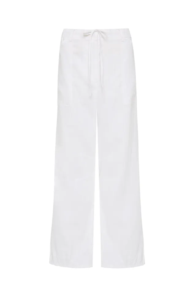 Women Faithfull The Brand Pants Geriba Pant White