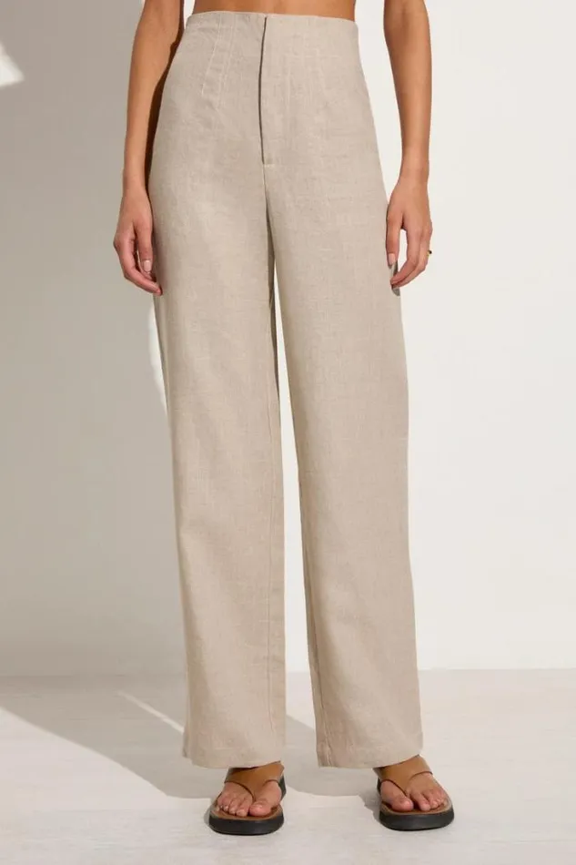 Women Faithfull The Brand Pants Isotta Pant Natural