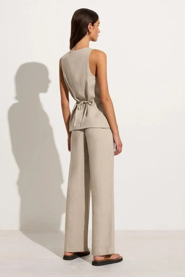 Women Faithfull The Brand Pants Isotta Pant Natural