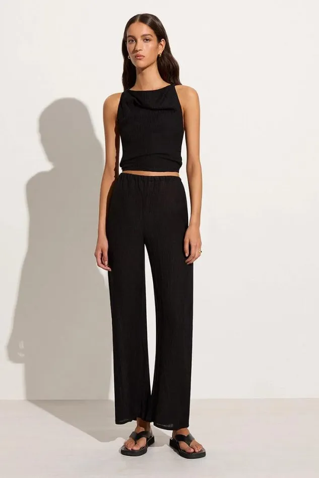 Women Faithfull The Brand Pants Melia Pant Black