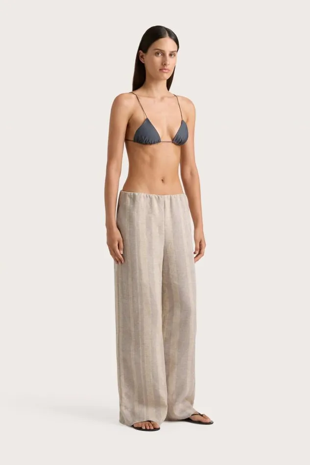 Women Faithfull The Brand Pants Sao Paulo Pant Sand Sky Stripe