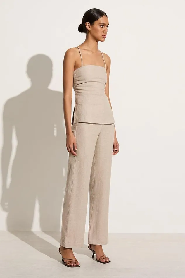 Women Faithfull The Brand Pants Vincente Pant Natural