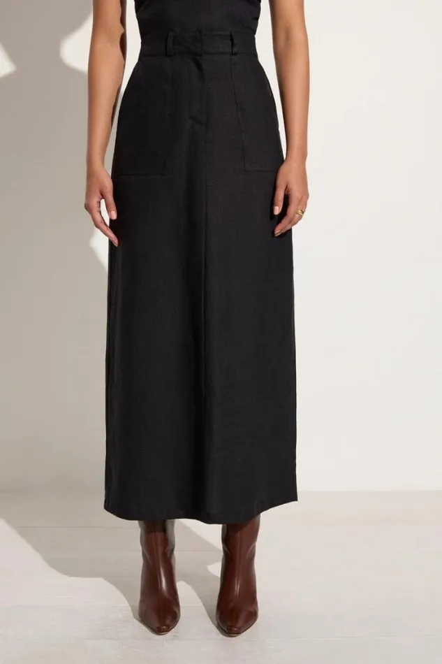 Women Faithfull The Brand Skirts and Shorts Amreli Maxi Skirt Black