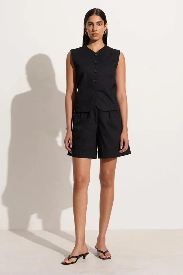 Women Faithfull The Brand Skirts and Shorts Campania Short Black