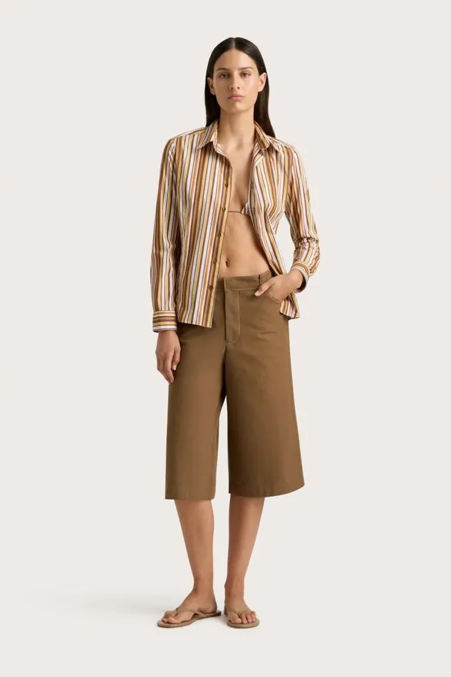 Women Faithfull The Brand Skirts and Shorts Cassis Short Umber
