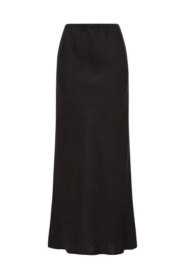 Women Faithfull The Brand Skirts and Shorts Davina Bias Skirt Black