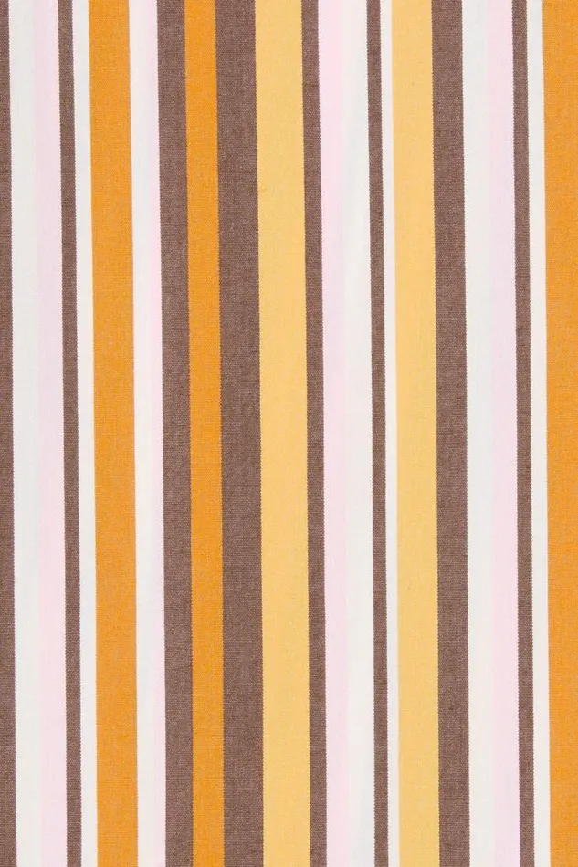 Women Faithfull The Brand Skirts and Shorts En Vau Skirt Terracotta Stripe