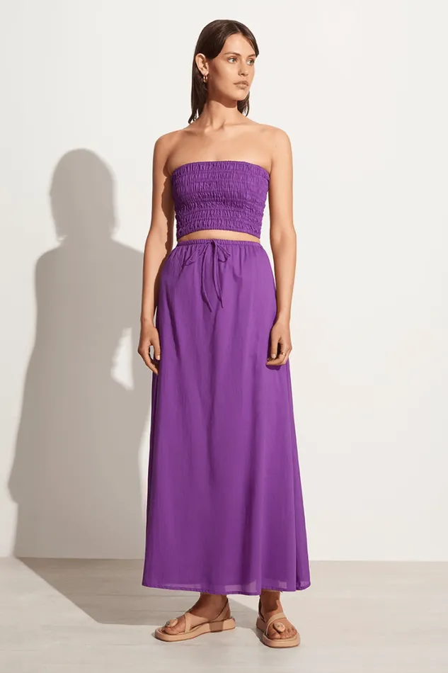 Women Faithfull The Brand Skirts and Shorts Jaddha Maxi Skirt Violet 8211 Final Sale Women Faithfull The Brand Skirts and Shorts Jaddha Maxi Skirt Violet 8211 Final Sale
