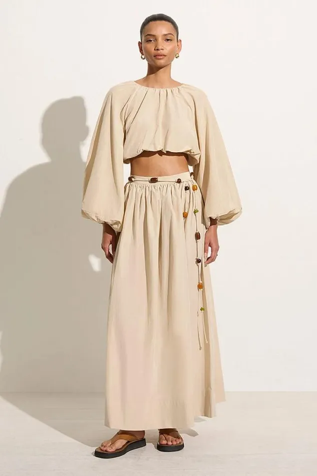 Women Faithfull The Brand Skirts and Shorts Lido Skirt Creme
