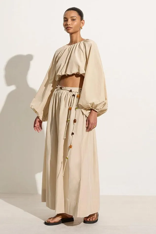 Women Faithfull The Brand Skirts and Shorts Lido Skirt Creme